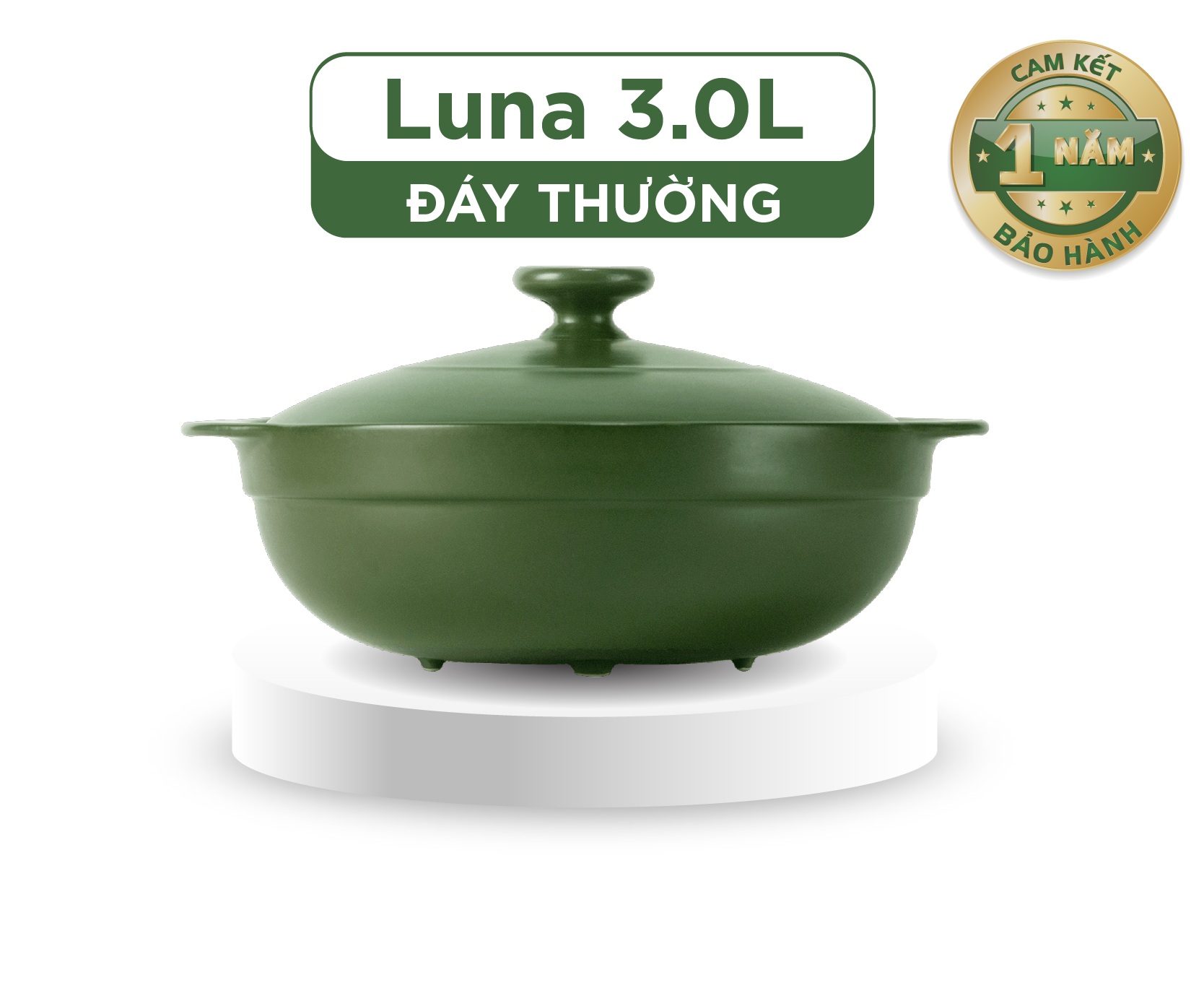 Nồi sứ Luna 3.0 L